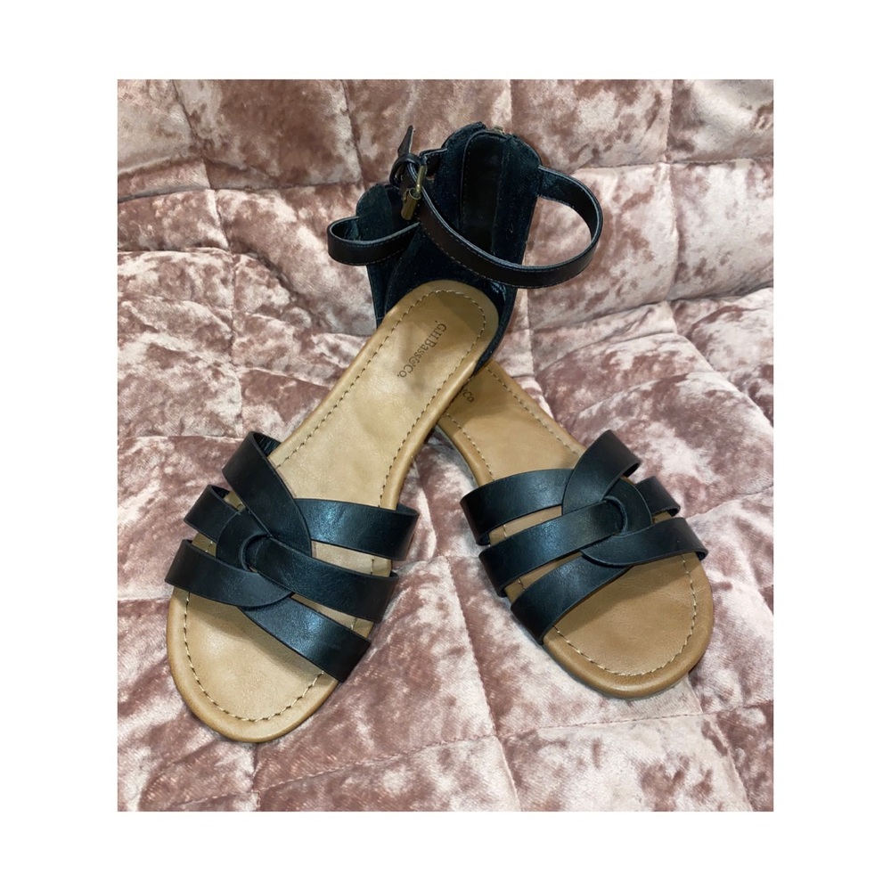 Black G.H Bass&Co. Espadrille Flats